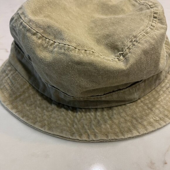 Ron Jon Surf Shop Grand Turk Bucket Hat Olive Green Embroidered Logo M/L - EUC - Picture 4 of 9